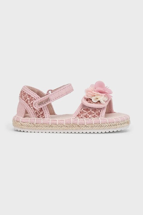 Dětské espadrilky Mayoral růžová barva, 41648