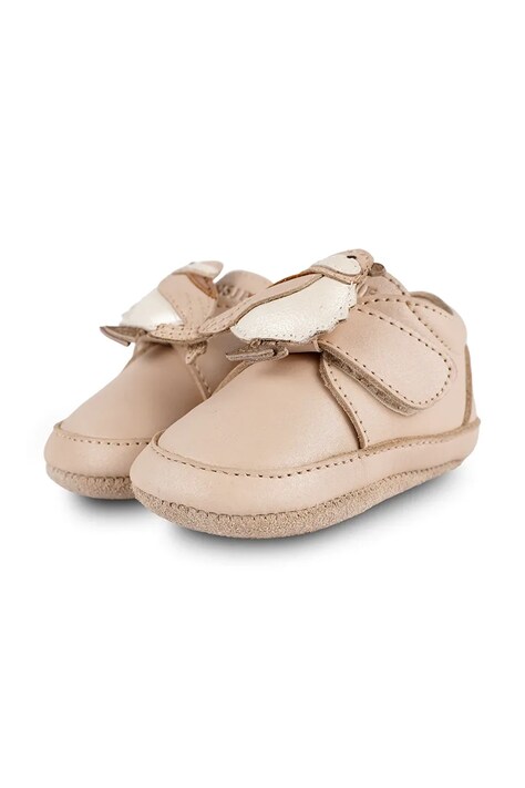 Шкіряні кросівки для немовлят Donsje Niek Sneakers Pink Chickadee — фото 2