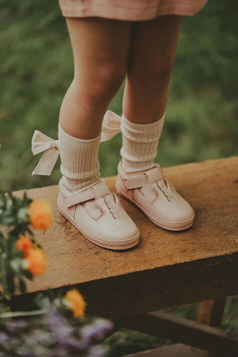 Donsje półbuty skórzane dziecięce Xan Special Shoes Unicorn kolor beżowy 2011004