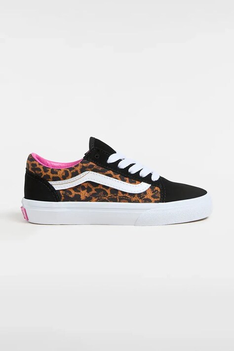 Vans tenisi copii Old Skool culoarea negru, VN000CY8BMV1
