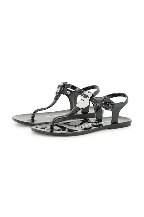 Karl Lagerfeld sandale copii culoarea negru, Z30370