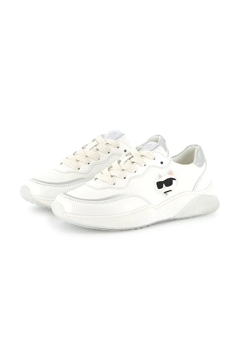 Karl Lagerfeld sneakersy dziecięce kolor biały Z30373