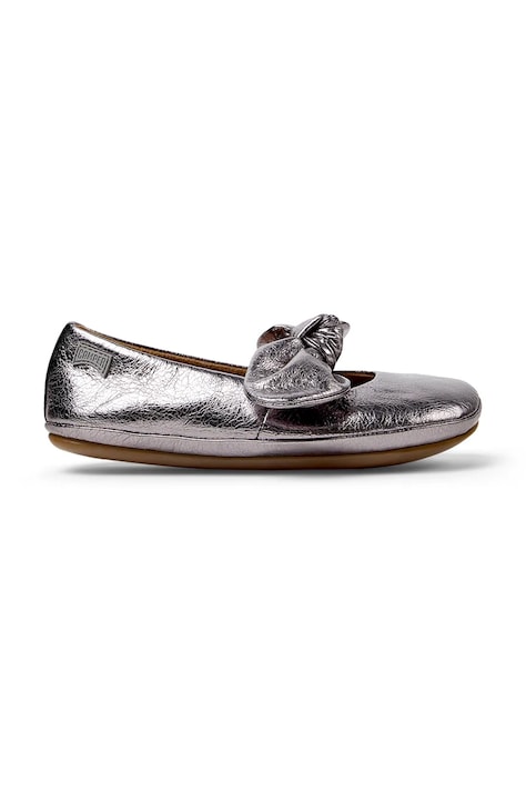 Детские кожаные балетки Camper Right Kids цвет красный K800434