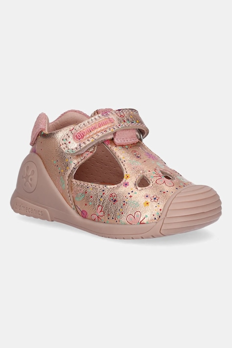 Biomecanics gyerekszandál bőrből sárga, 252102