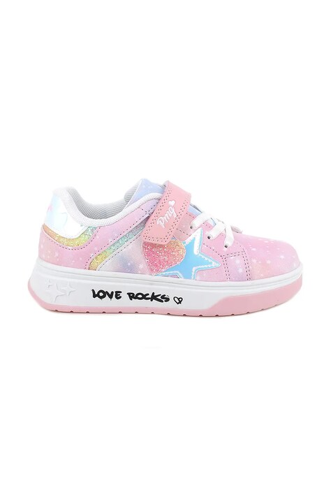 Dětské sneakers boty Primigi růžová barva, PAM 79606