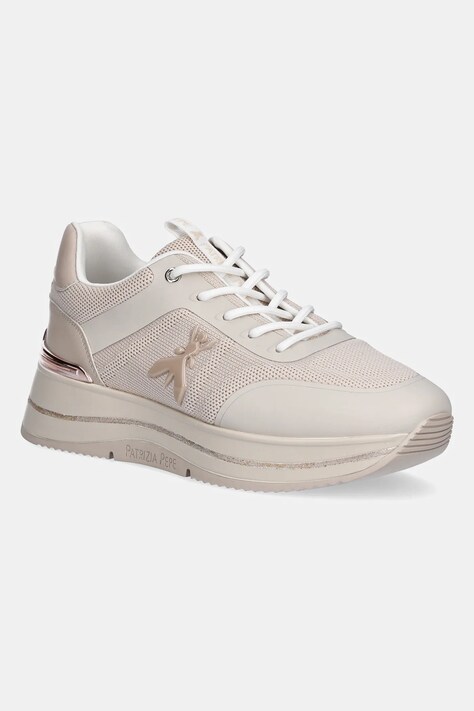 Patrizia Pepe sneakers pentru copii culoarea bej, PPJ316