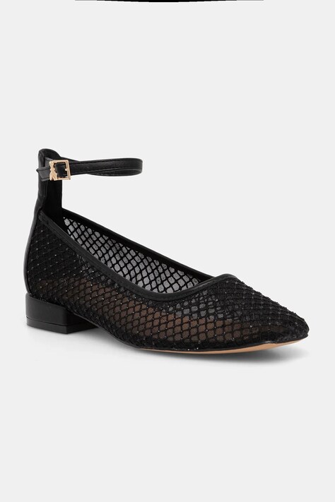 Balerínky Patrizia Pepe Girl černá barva, PPJ340