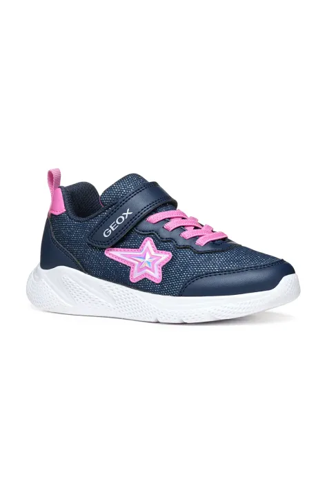 Dětské sneakers boty Geox SPRINTYE tmavomodrá barva, J55FWA.0AS54