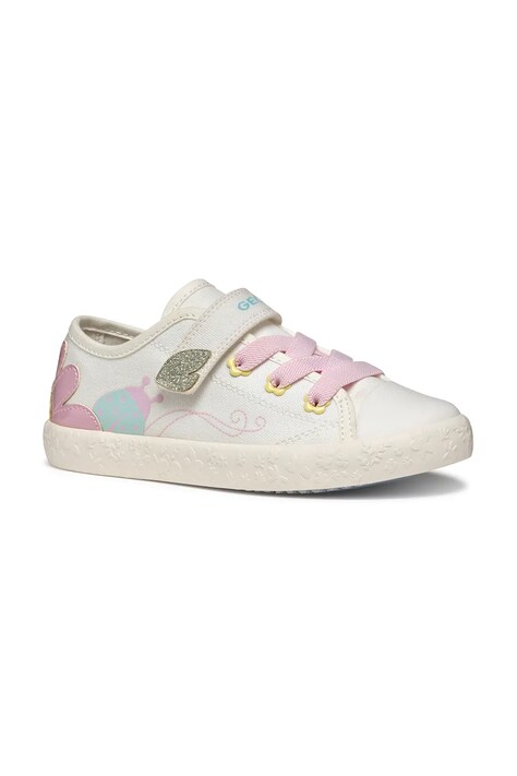 Geox tenisi copii GISLI culoarea alb, J554NC.00010