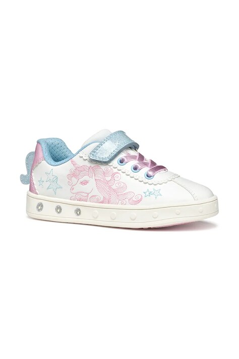 Geox sneakers pentru copii SKYLIN culoarea alb, J558WA.0BCKC