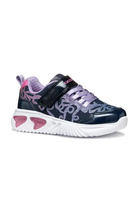 Geox sneakers pentru copii ASSISTER culoarea albastru marin, J55E9A.0ASKN