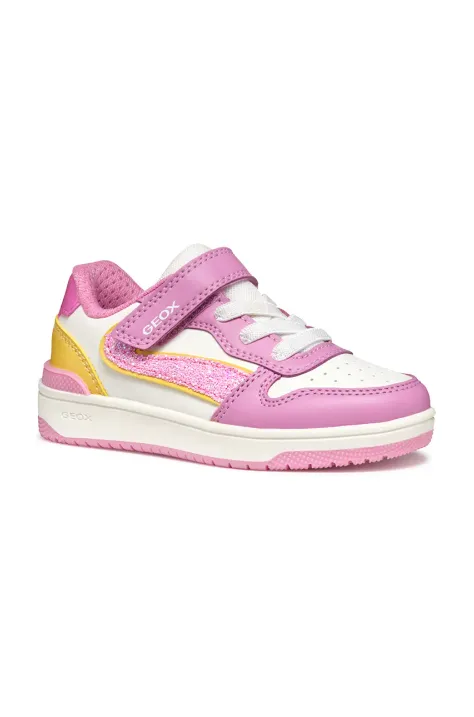 Geox sneakers pentru copii WASHIBA culoarea roz, J55HXA.0BCEW