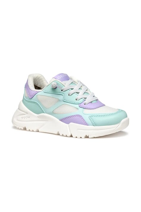 Dětské sneakers boty Geox LOFTUS tyrkysová barva, J55M2B.01454