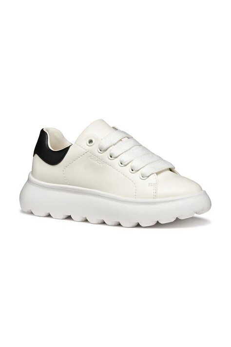 Geox sneakers pentru copii PUFFYPOP culoarea alb, J55MRA.000BC