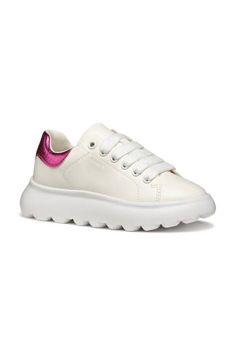 Dětské sneakers boty Geox PUFFYPOP růžová barva, J55MRA.000BC