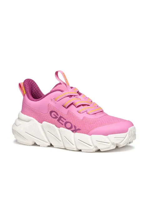 Geox sneakersy dziecięce FLEXYPER FAST kolor różowy J55N5A.0T99J