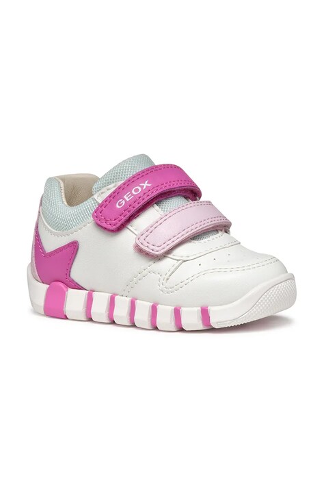 Geox scarpe da ginnastica per bambini IUPIDOO colore bianco B5558A.000BC