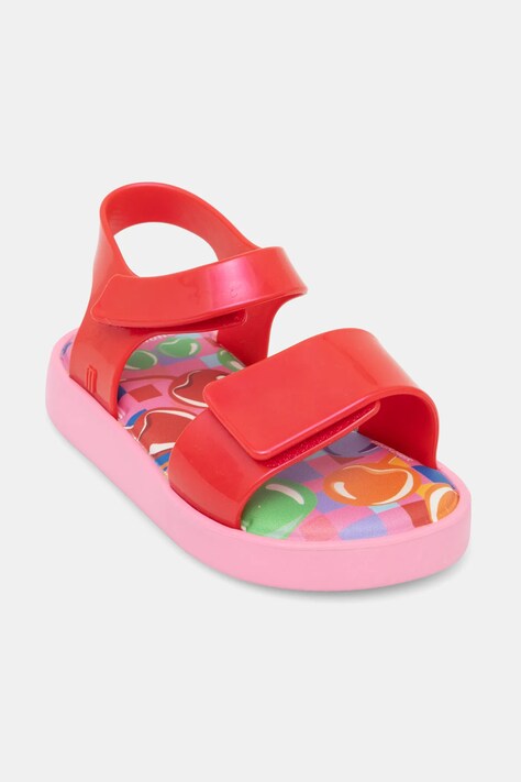 Sandály Melissa JUMP PRINT červená barva, M.33663