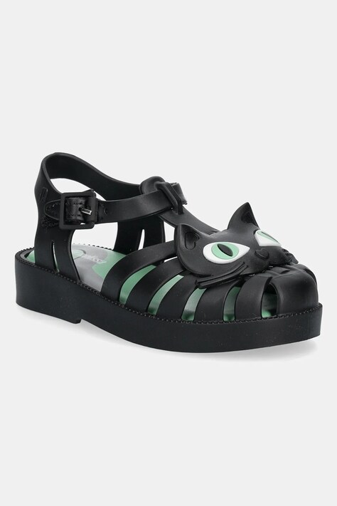 Melissa sandale copii POSSESSION CAT culoarea negru, M.36130