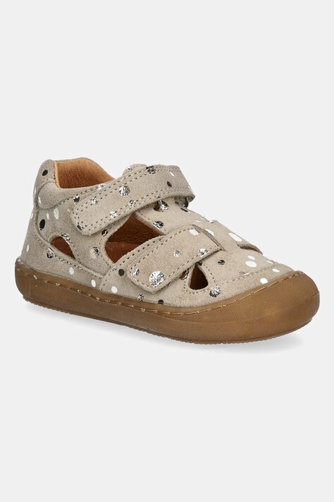 Froddo sandale din piele întoarsă pentru copii OLLIE SANDAL culoarea bej, G2150186