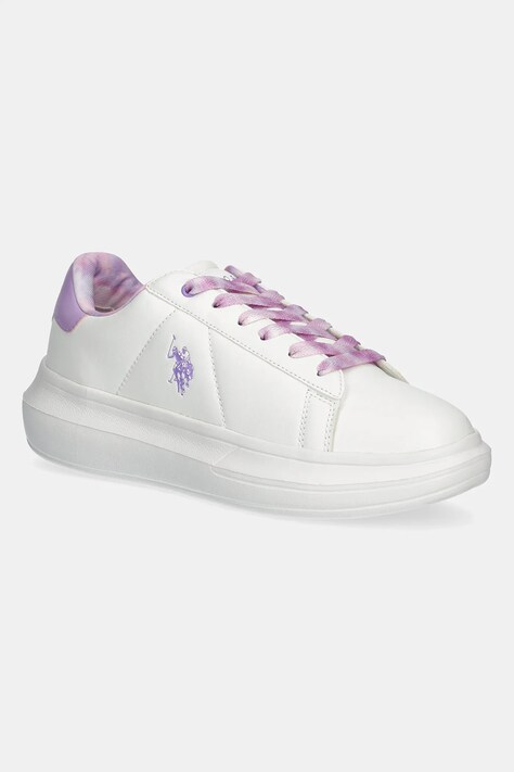 U.S. Polo Assn. sneakers pentru copii HELIS013 culoarea alb, HELIS013K/5Y3