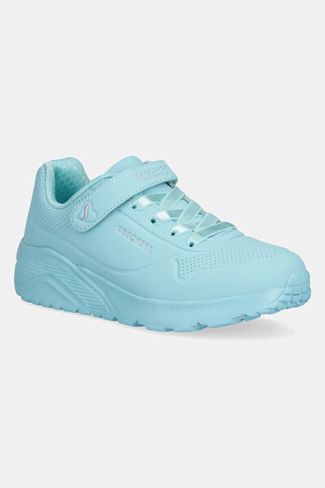 Dětské sneakers boty Skechers UNO LITE tyrkysová barva, 310451L