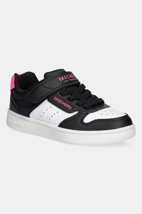 Skechers sneakers pentru copii QUICK STREET culoarea negru, 310241L