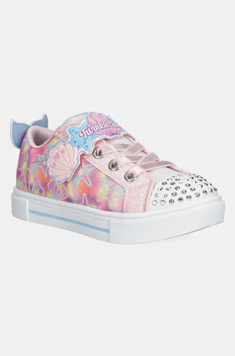 Детски ниски кецове Skechers TWINKLE SPARKS в розово 314824N