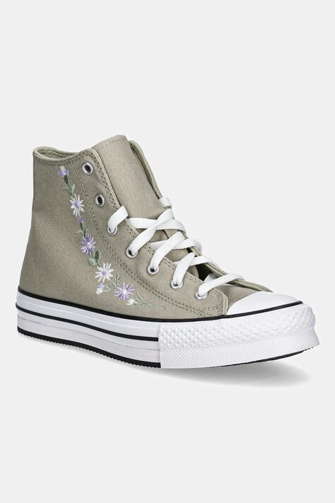 Dětské tenisky Converse CHUCK TAYLOR ALL STAR EVA LIFT béžová barva, A11825C