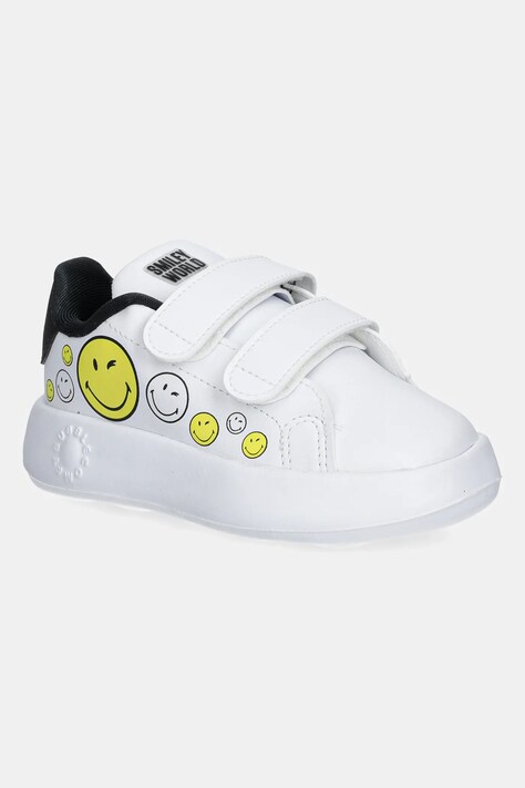 Dětské sneakers boty adidas ADVANTAGE SMILEY bílá barva, IH6257