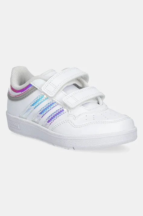 Otroške superge adidas Originals HOOPS 4.0 bela barva, JQ5240