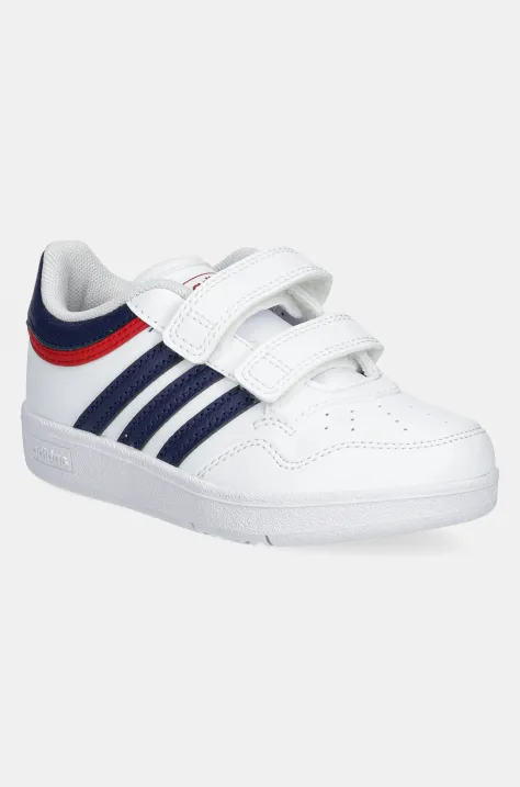 Детски маратонки adidas Originals HOOPS 4.0 в бяло JI3484