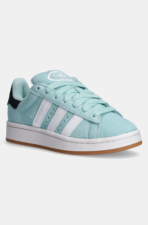 adidas Originals sneakers pentru copii CAMPUS 00s culoarea turcoaz, JI0285