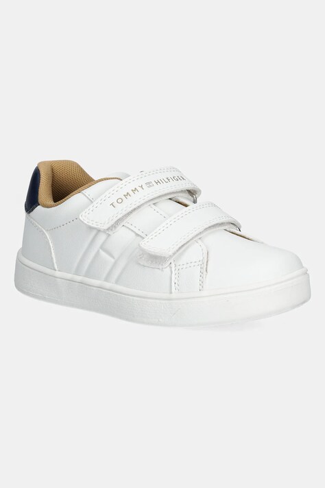 Tommy Hilfiger sneakers pentru copii culoarea alb, T1X9-33835