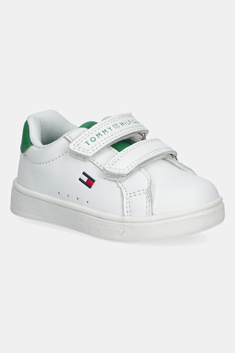 Tommy Hilfiger sneakersy dziecięce kolor zielony T1X9-33836