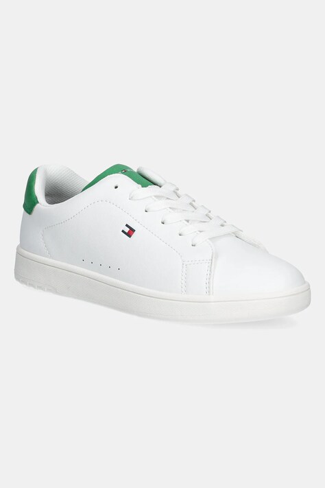 Tommy Hilfiger sneakers pentru copii culoarea verde, T3X9-33848