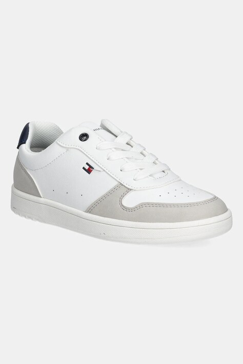 Tommy Hilfiger sneakers pentru copii culoarea gri, T3X9-33849