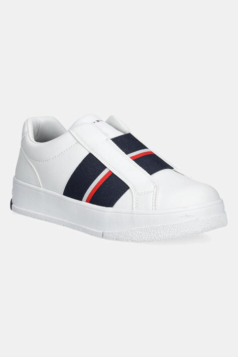 Otroške superge Tommy Hilfiger bela barva, T3X9-33858