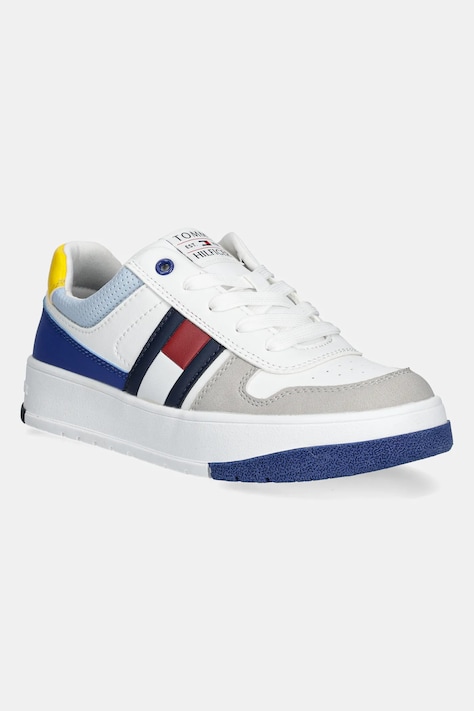Tommy Hilfiger sneakers pentru copii culoarea alb, T3X9-33863