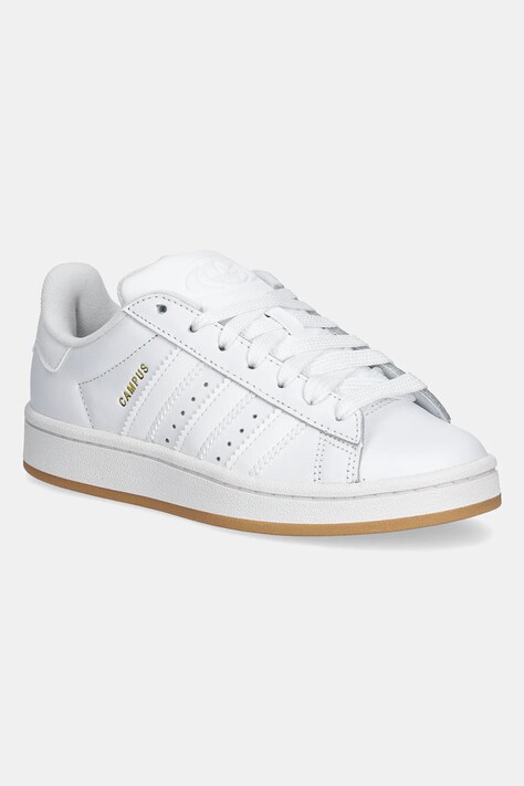 Дитячі шкіряні кросівки adidas Originals CAMPUS 00s колір білий JR5760