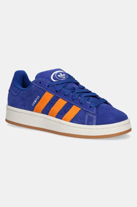 adidas Originals sneakersy skórzane dziecięce CAMPUS 00s kolor fioletowy JI0286
