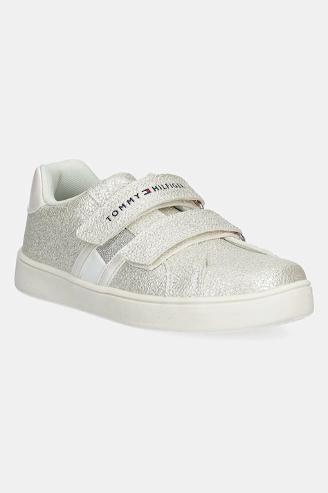 Tommy Hilfiger sneakers pentru copii culoarea bej, T1A9-33726