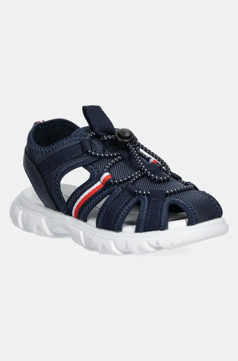 Tommy Hilfiger sandały dziecięce kolor granatowy T1B2-33895