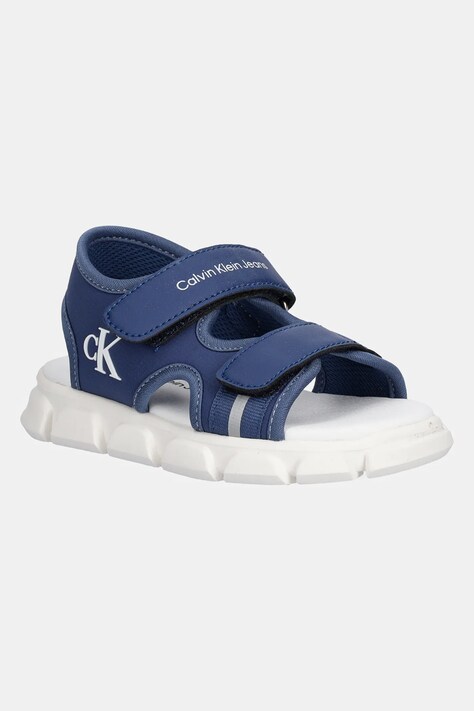 Dětské sandály Calvin Klein Jeans modrá barva, V1B2-83020