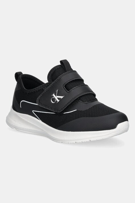 Calvin Klein Jeans sneakers pentru copii culoarea negru, V1X9-83001