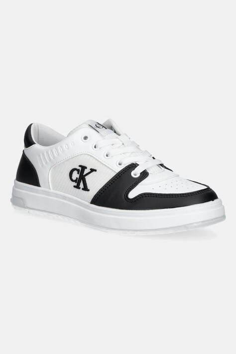 Calvin Klein Jeans sneakers pentru copii culoarea negru, V3X9-82093