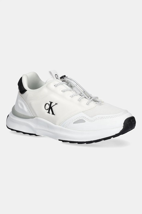 Dětské sneakers boty Calvin Klein Jeans bílá barva, V3X9-83010