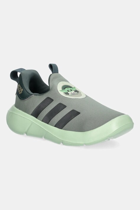 Otroške superge adidas MONOFIT MANDALORIAN zelena barva, JI0502