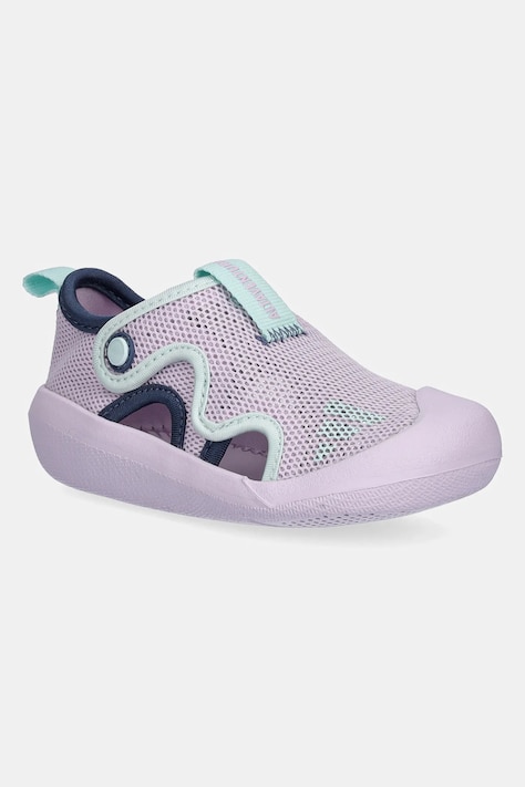Дитячі сандалі adidas ALTAVENTURE 3 колір фіолетовий JQ2276