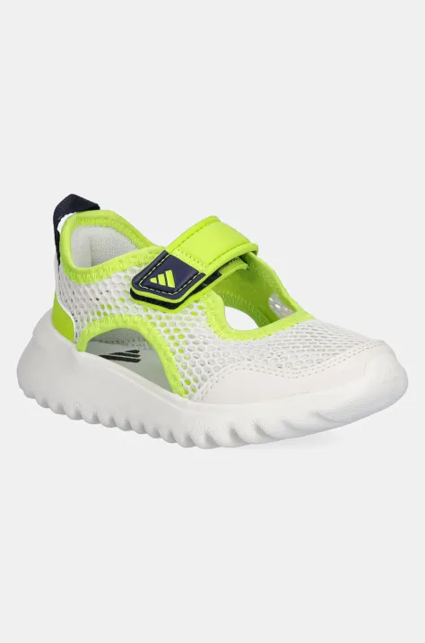 adidas sandale copii SUMMERFLEX culoarea verde, IH1009